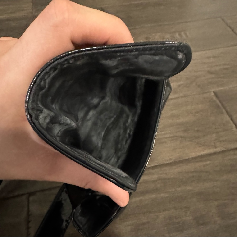 CC Black Patent Leather BUM BAG FANNY PACK - Picture 8 of 8